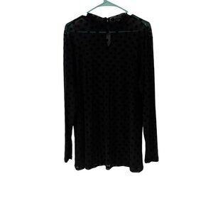 Lane Bryant Sheer Top - 18/20 - Trendy